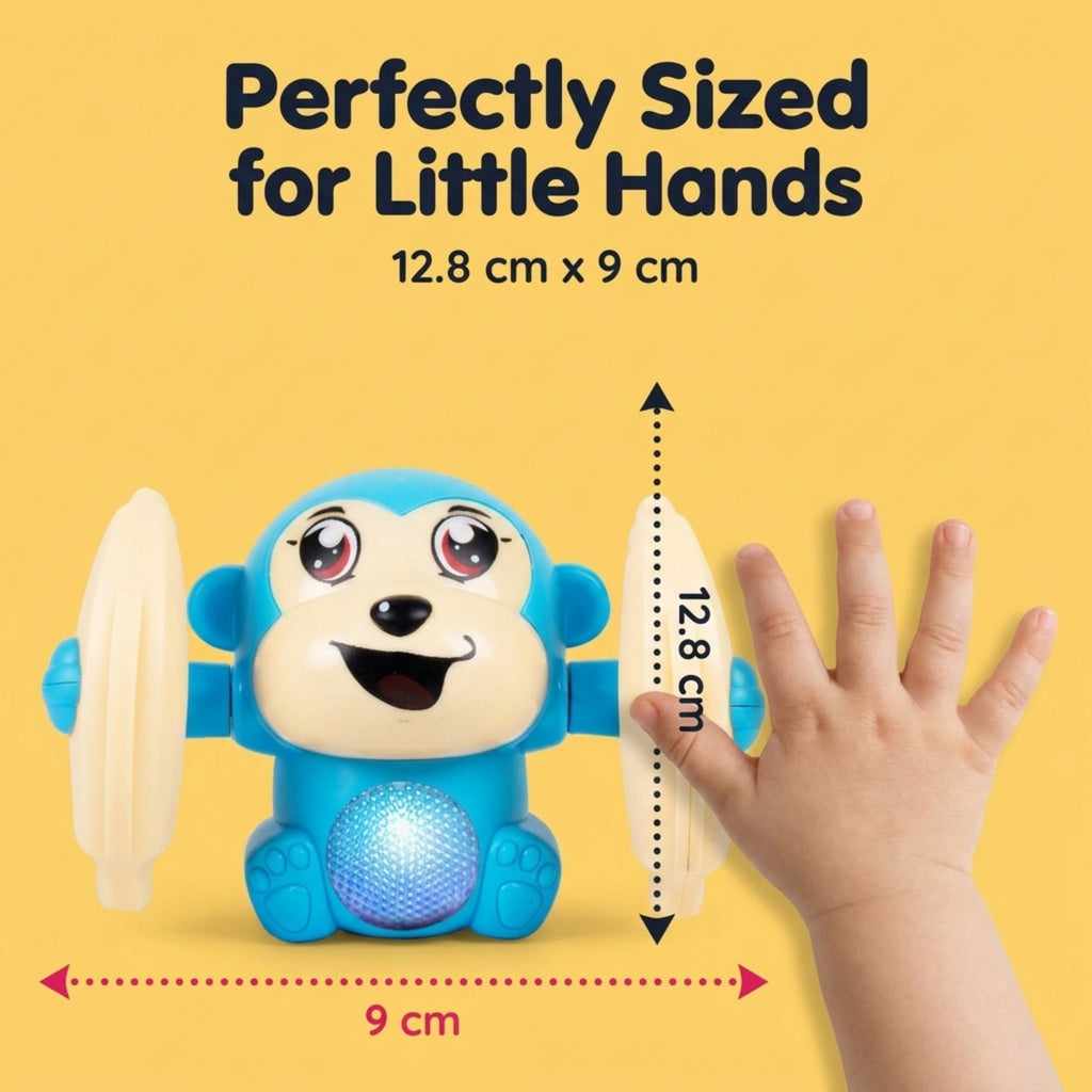 Banana Dancing Monkey Toy for Kids with Music, Lights & Sound | Baby Toy 3+