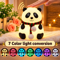 Cute Panda Silicone Night Lamp for Kids
