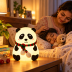 Cute Panda Silicone Night Lamp for Kids